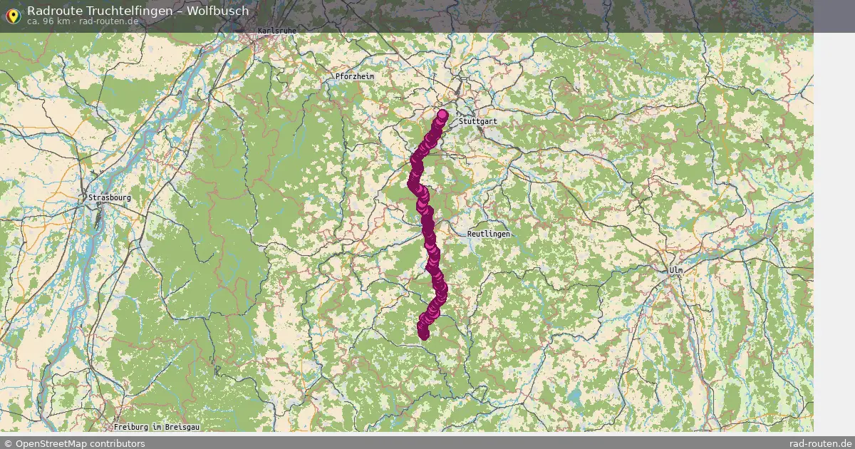Radtour Truchtelfingen – Wolfbusch