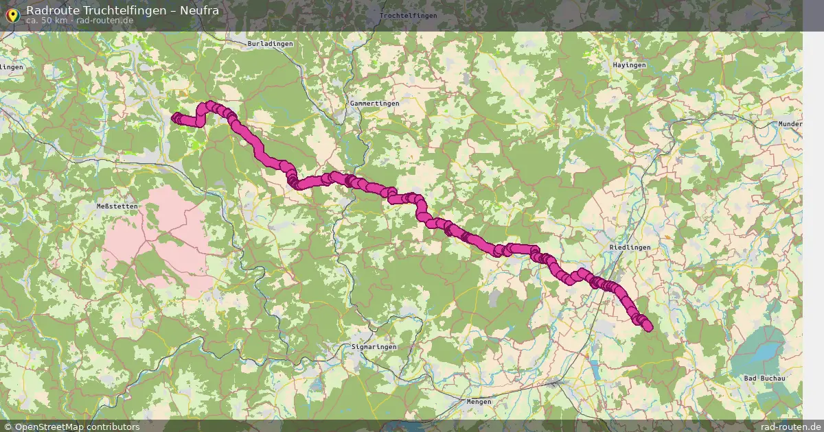 Radtour Truchtelfingen – Neufra