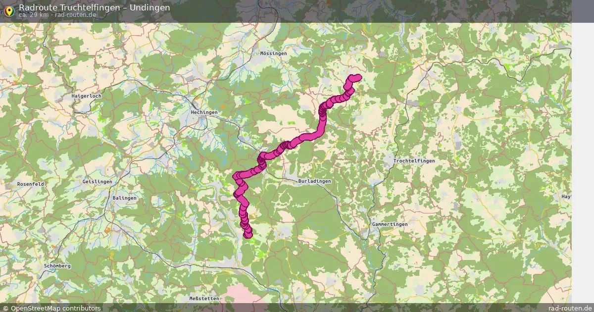 Radtour Truchtelfingen – Undingen