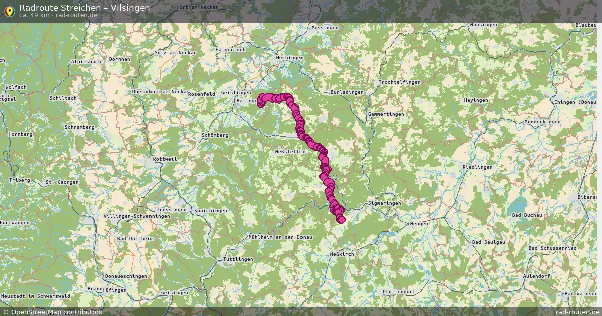 Radtour Streichen – Vilsingen