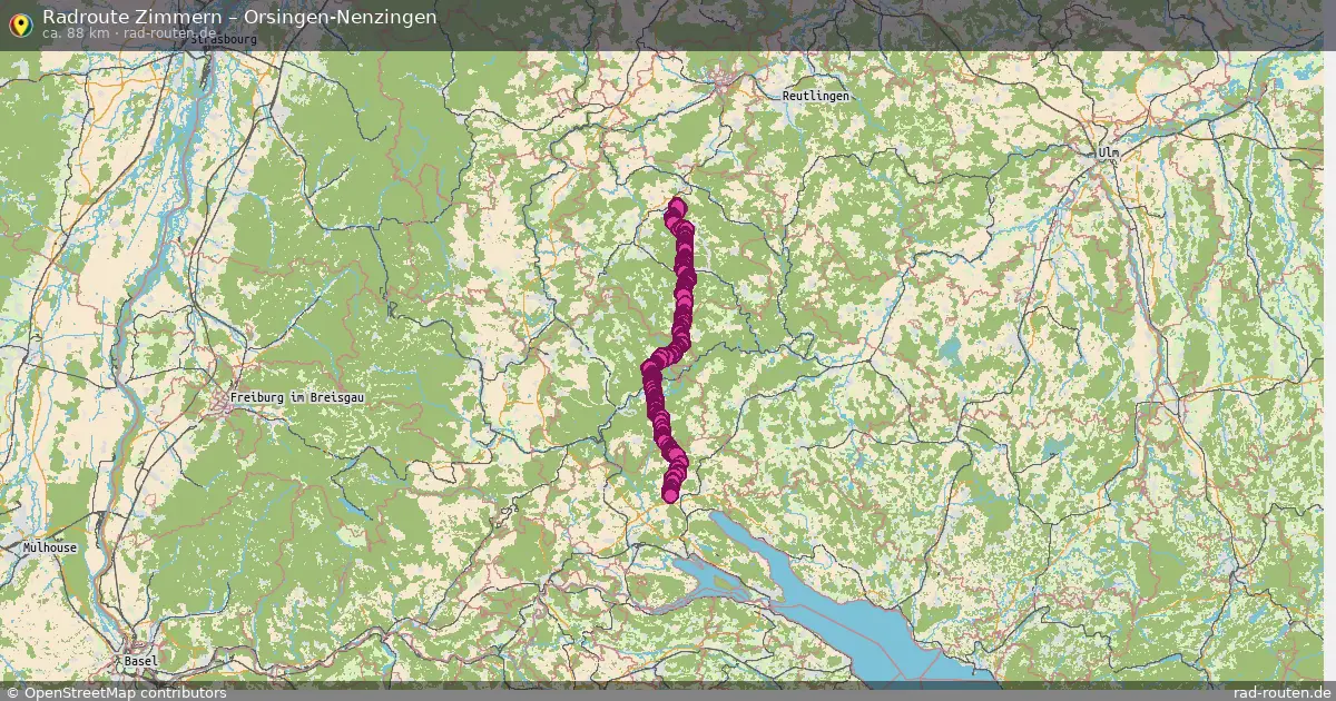 Radtour Zimmern – Orsingen-Nenzingen