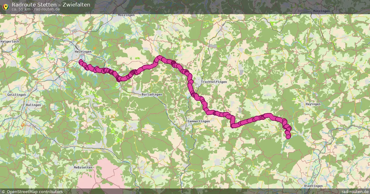 Radtour Stetten – Zwiefalten