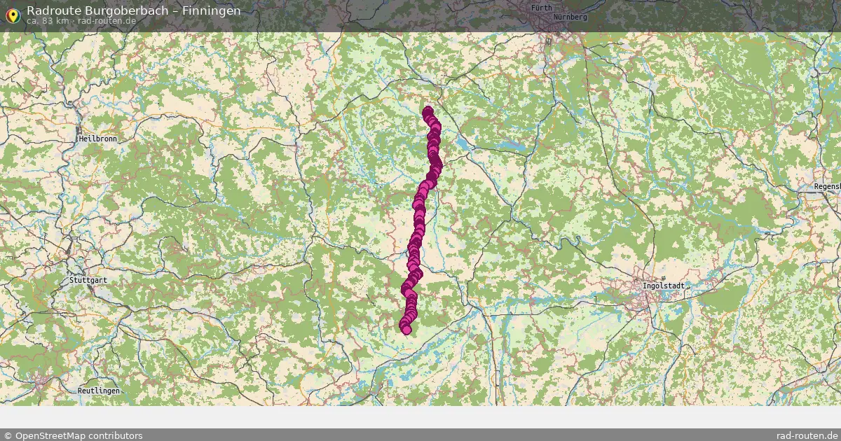 Radtour Burgoberbach – Finningen
