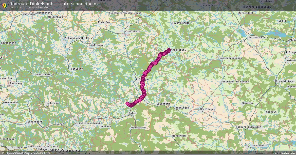 Radtour Dinkelsbühl – Wört