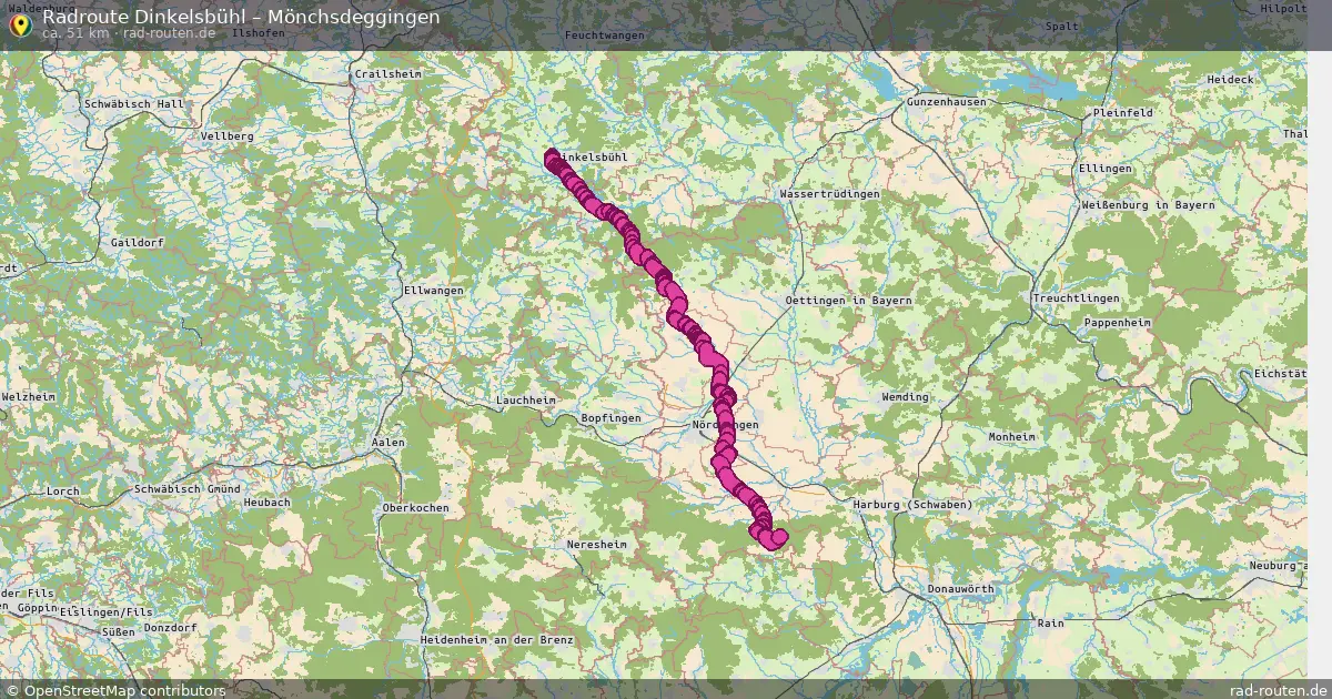 Radtour Dinkelsbühl – Mönchsdeggingen