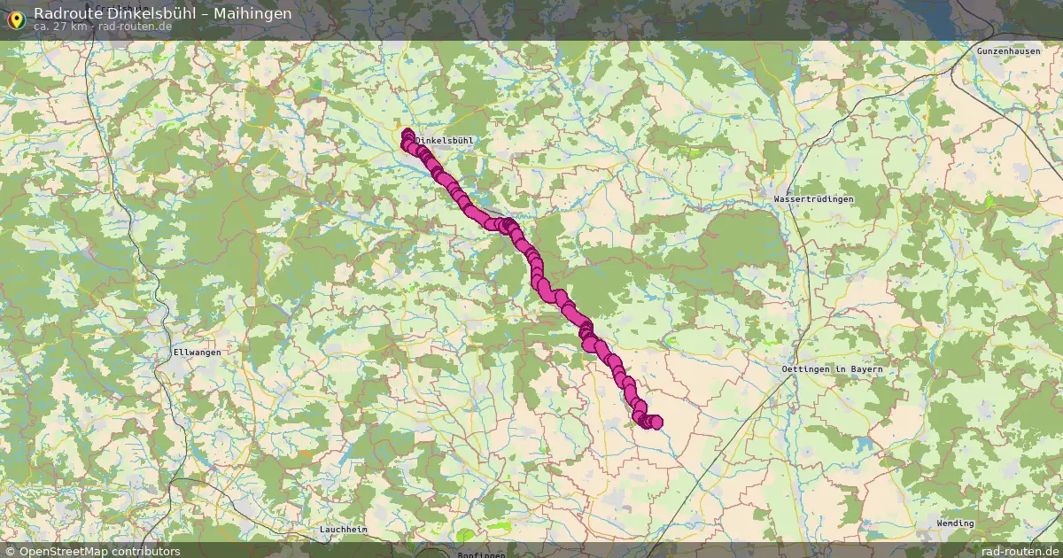 Radtour Dinkelsbühl – Maihingen