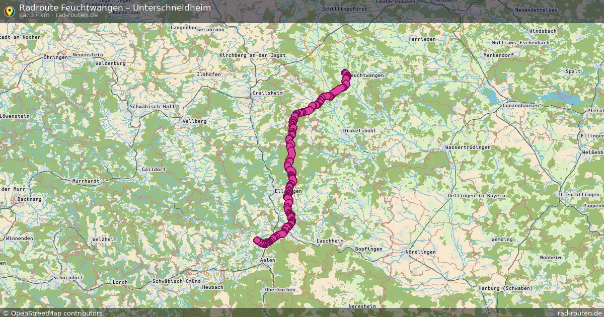 Radtour Feuchtwangen – Röhlingen