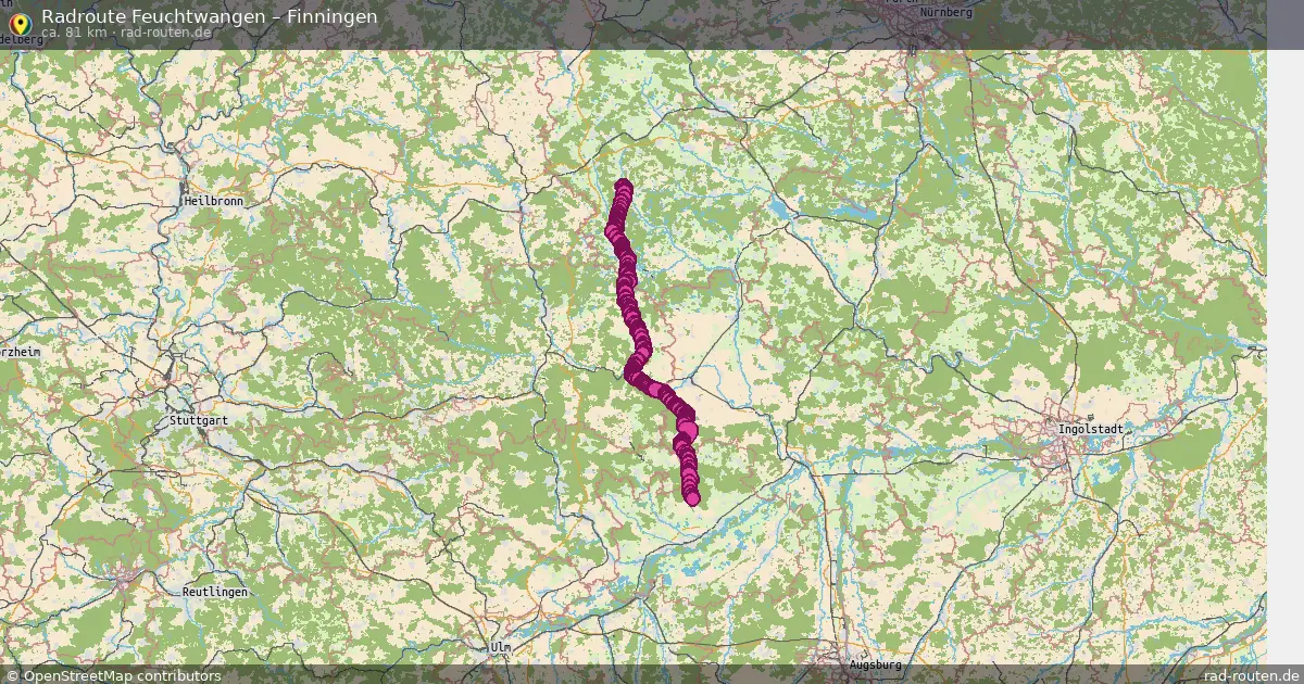 Radtour Feuchtwangen – Finningen