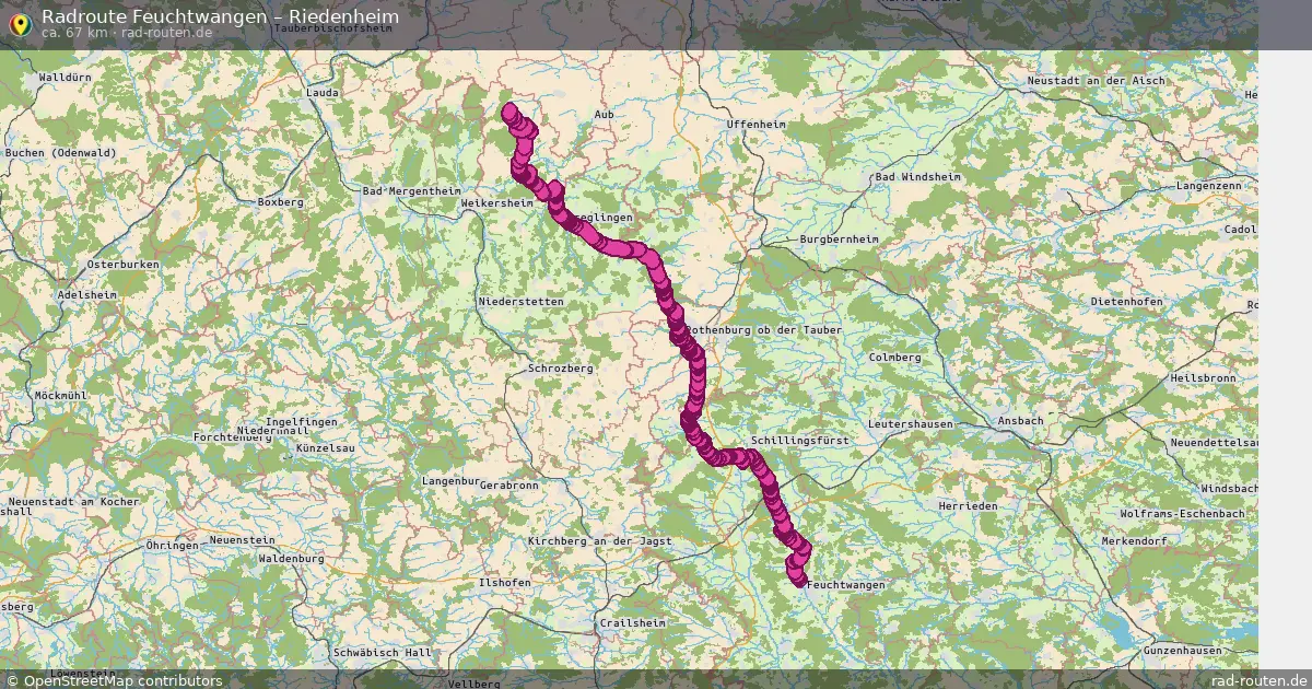 Radtour Feuchtwangen – Riedenheim