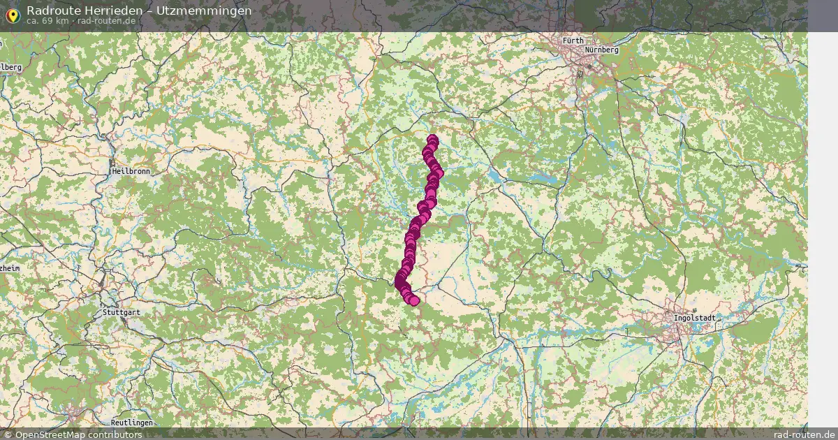 Radtour Herrieden – Utzmemmingen