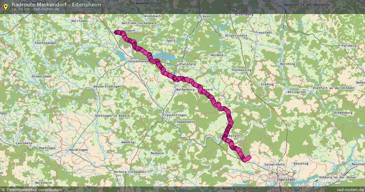 Radtour Merkendorf – Eitensheim