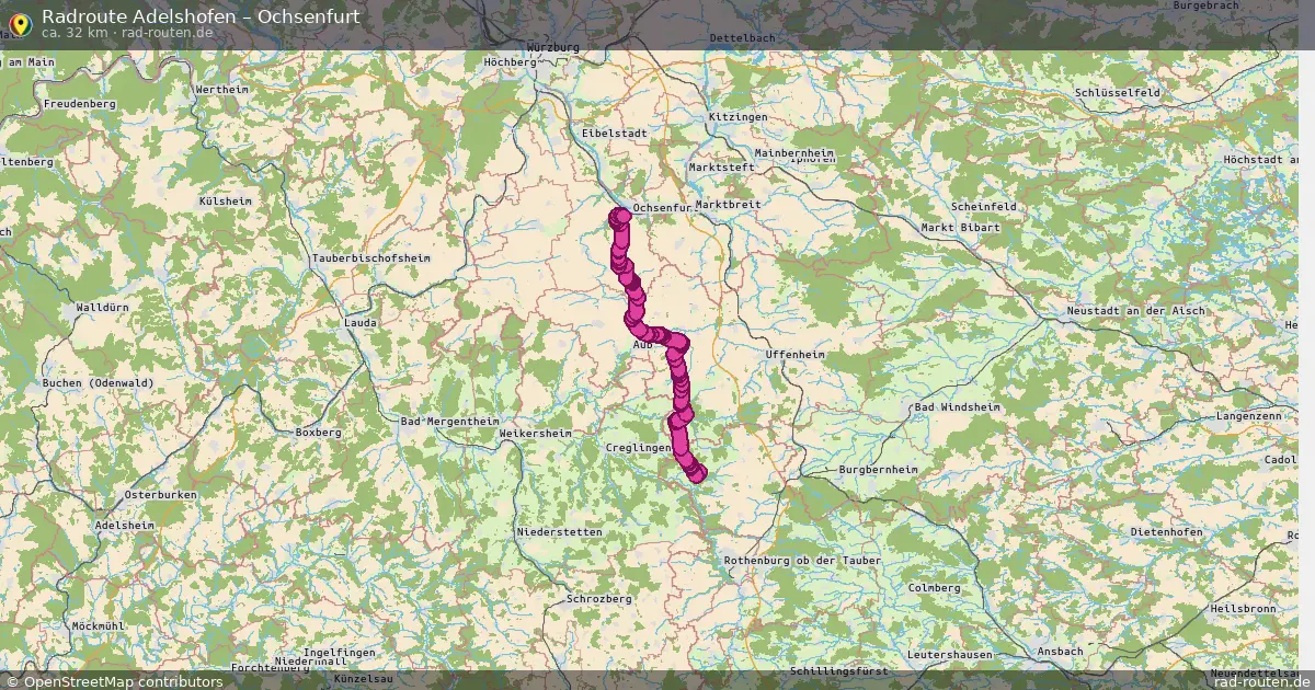 Radtour Adelshofen – Ochsenfurt