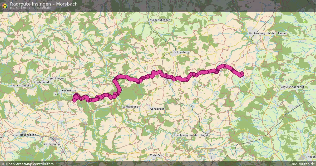 Radtour Insingen – Morsbach