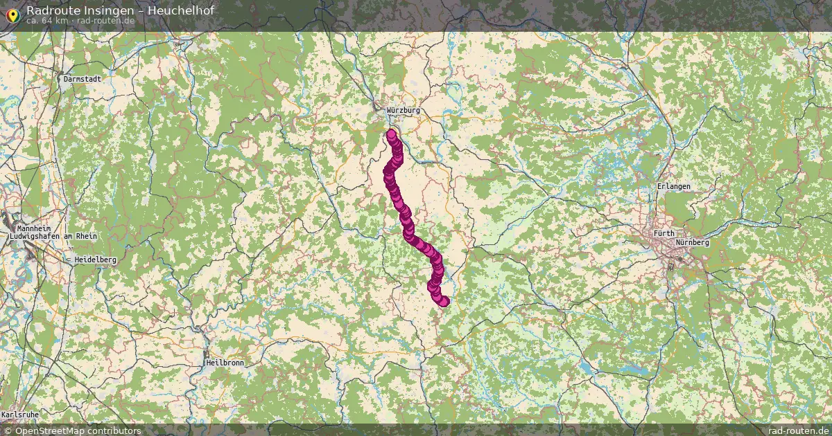 Radtour Insingen – Heuchelhof