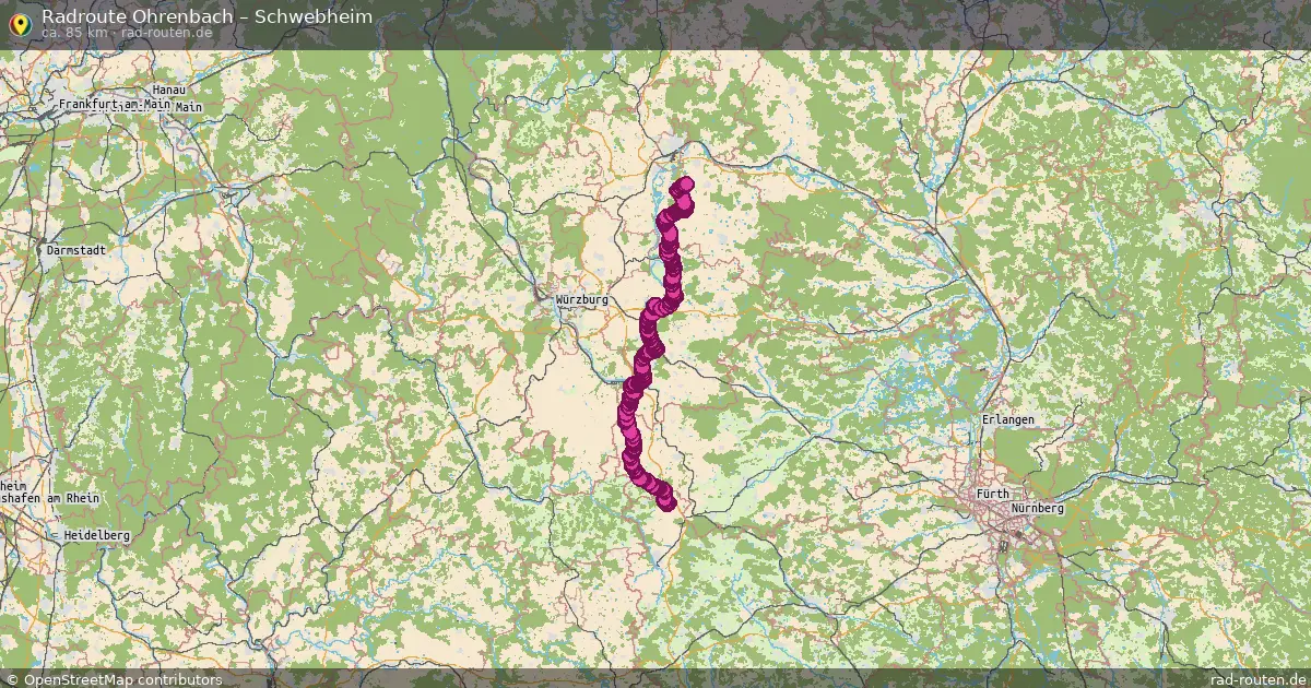 Radtour Ohrenbach – Schwebheim
