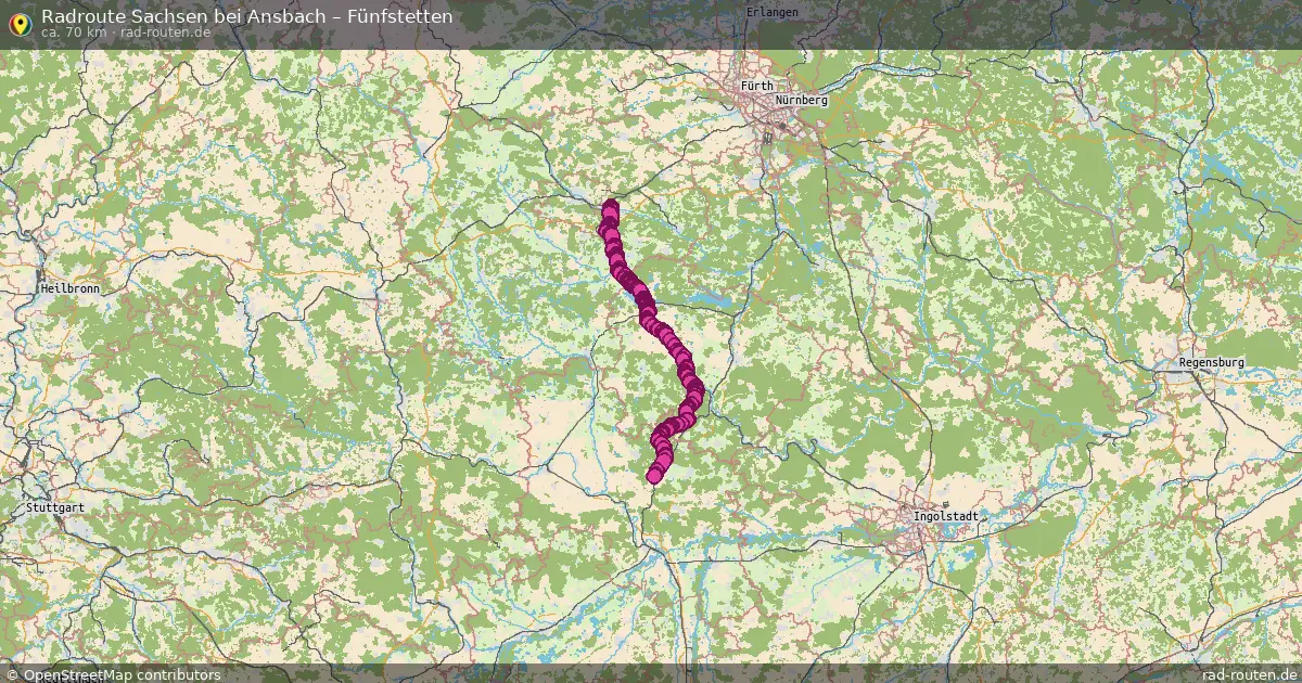 Radtour Sachsen Bei Ansbach – Fünfstetten