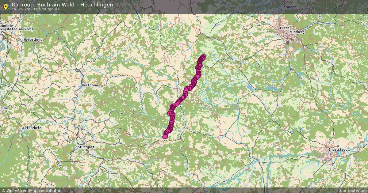 Radtour Buch Am Wald – Heuchlingen