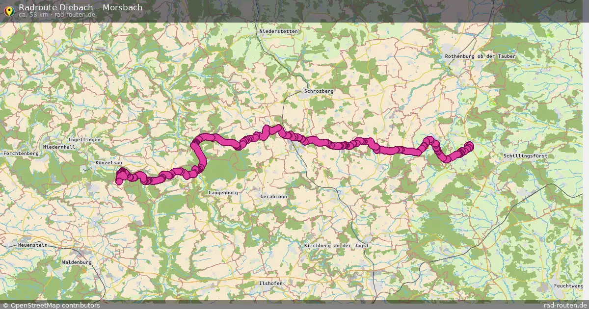 Radtour Diebach – Morsbach