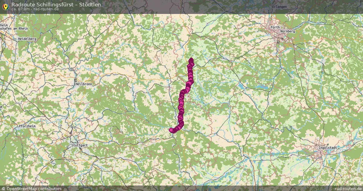 Radtour Schillingsfürst – Stödtlen
