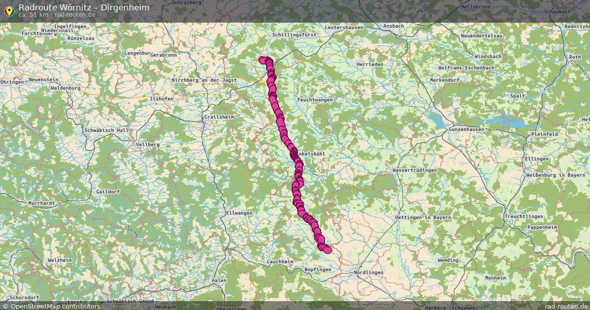 Radtour Wörnitz – Dirgenheim