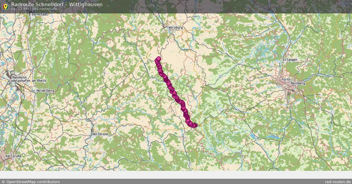 Radtour Schnelldorf – Wittighausen