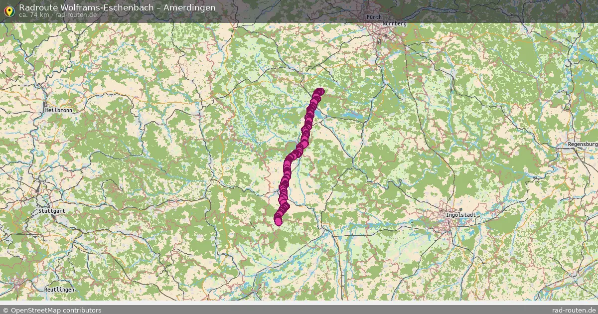Radtour Wolframs-Eschenbach – Amerdingen