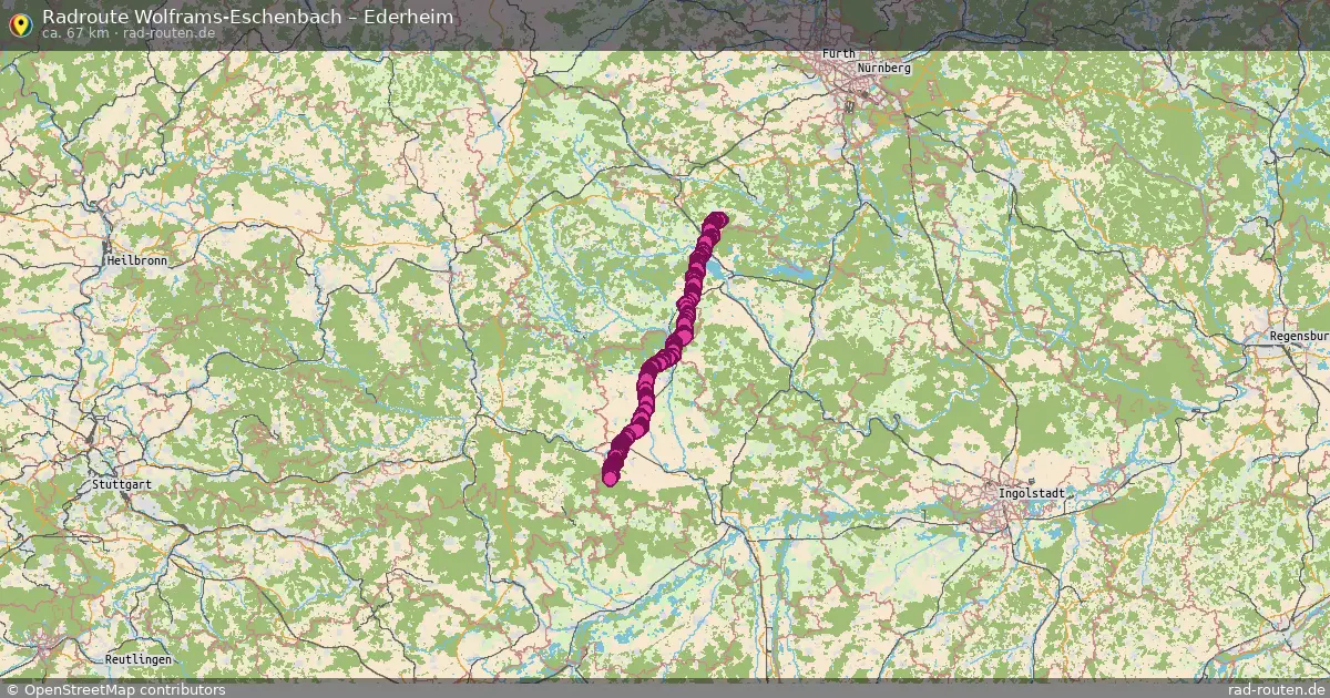 Radtour Wolframs-Eschenbach – Ederheim