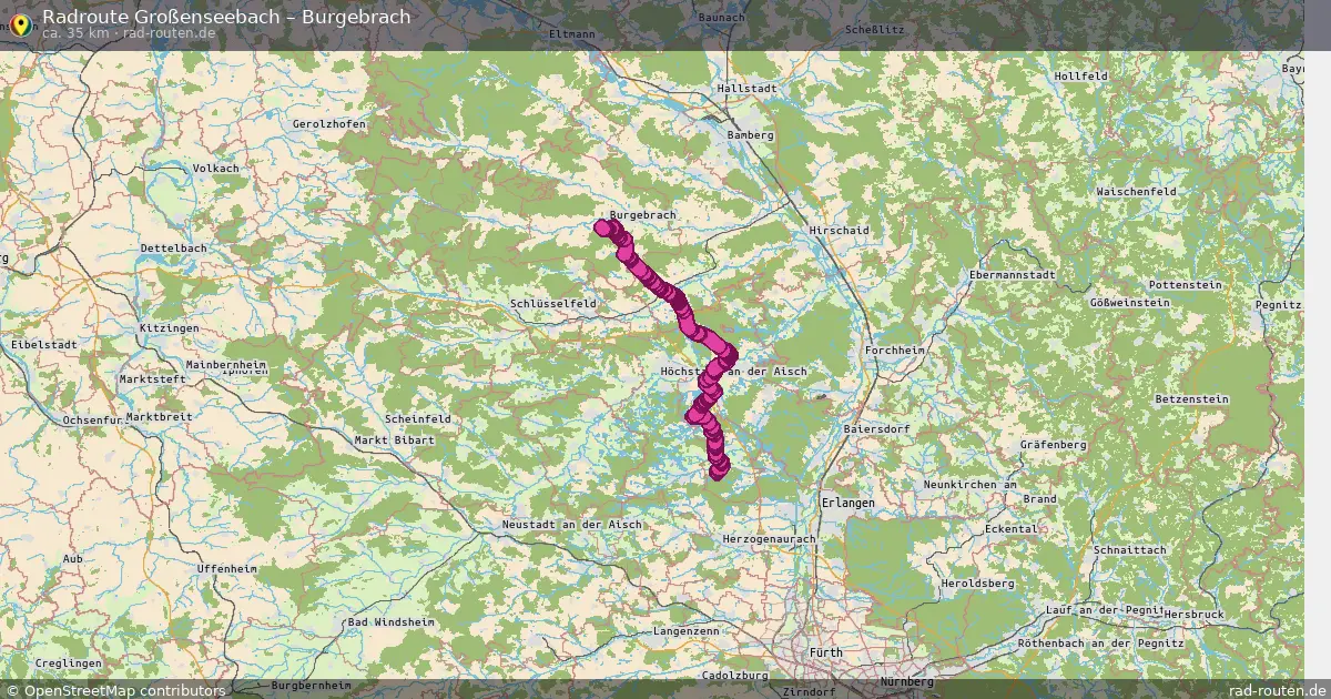 Radtour Großenseebach – Burgebrach