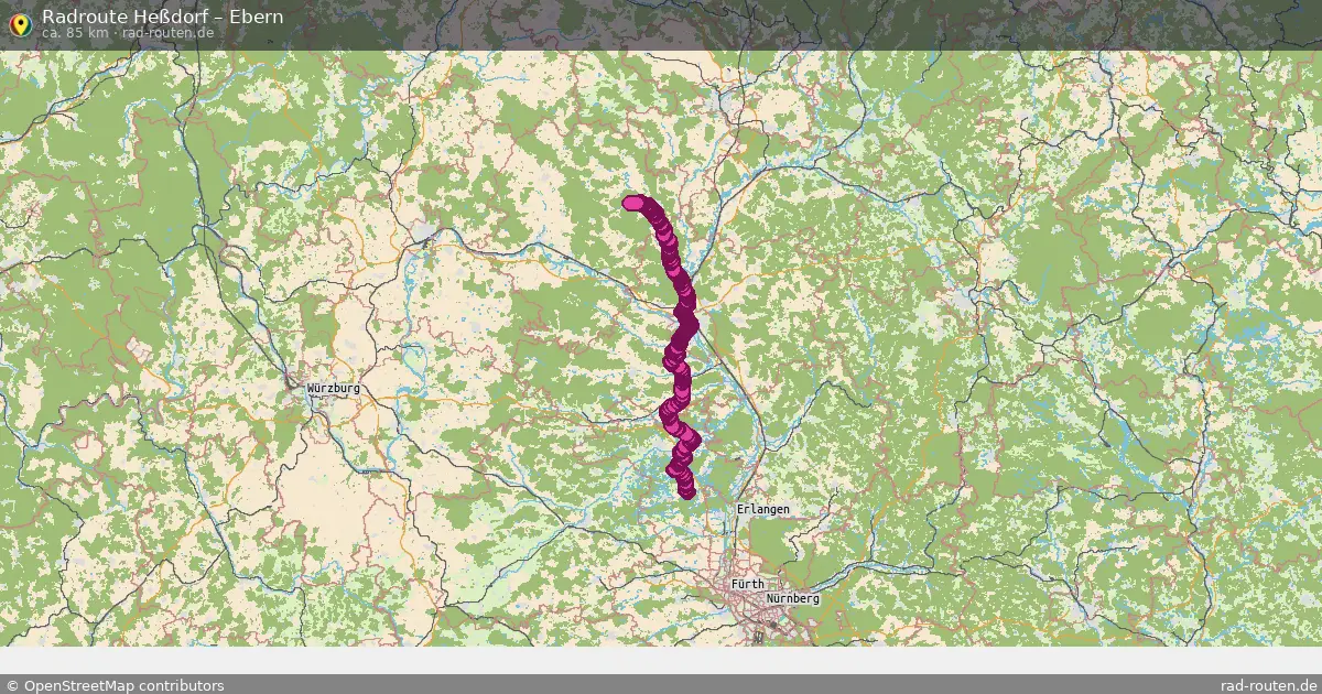 Radtour Heßdorf – Ebern