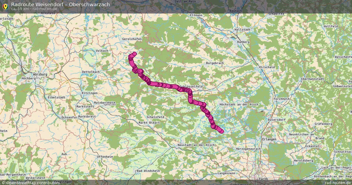 Radtour Weisendorf – Oberschwarzach