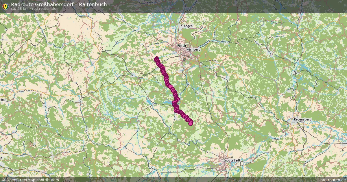 Radtour Großhabersdorf – Raitenbuch