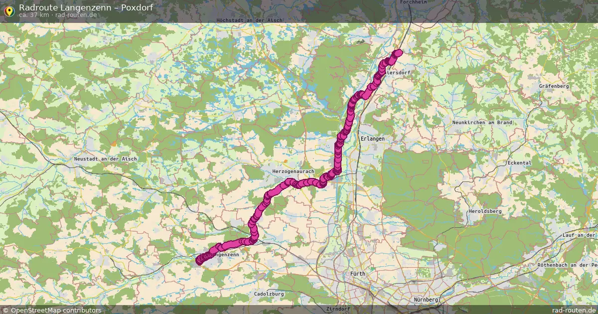 Radtour Langenzenn – Poxdorf
