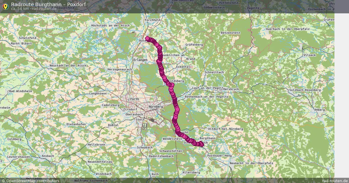 Radtour Burgthann – Poxdorf