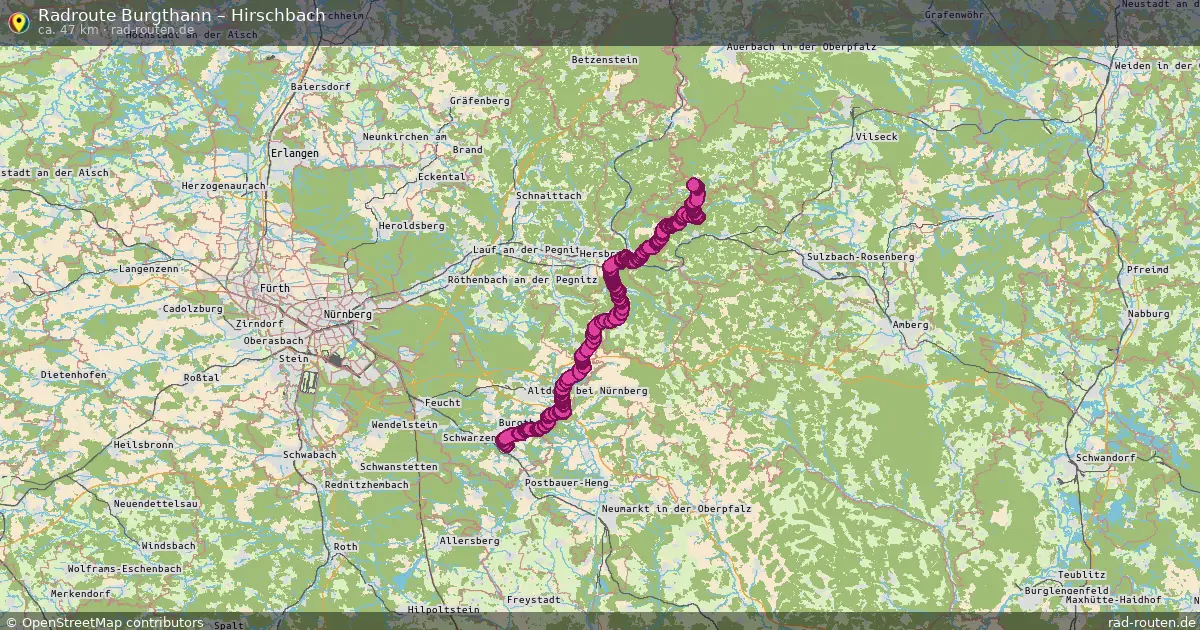 Radtour Burgthann – Hirschbach