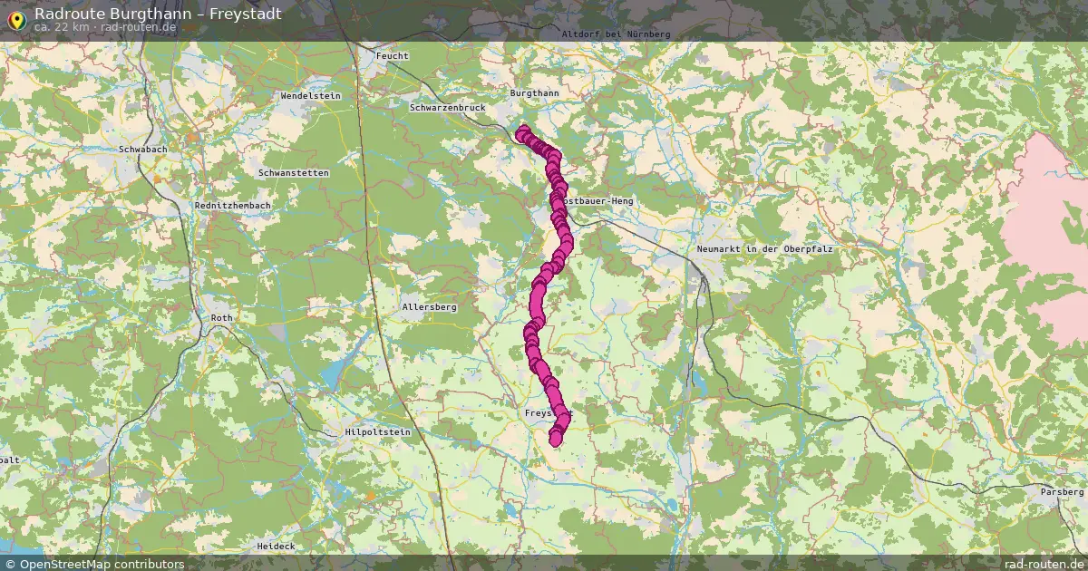 Radtour Burgthann – Freystadt