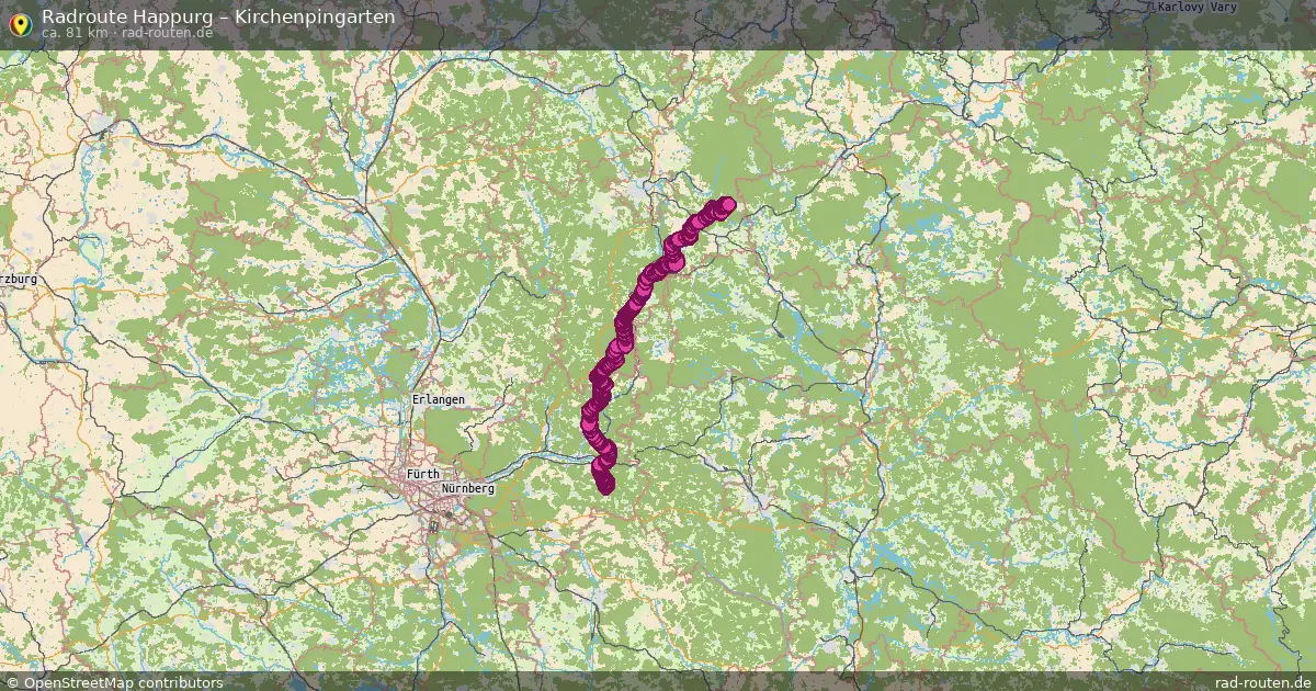 Radtour Happurg – Kirchenpingarten
