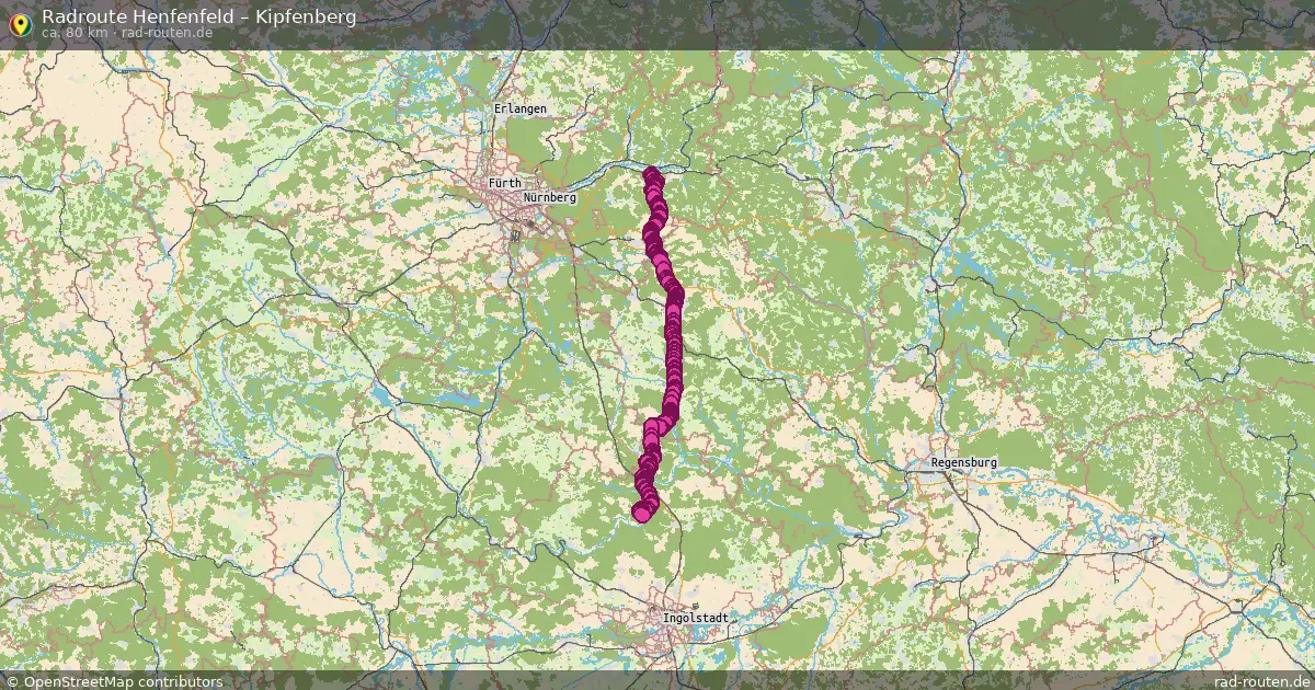 Radtour Henfenfeld – Kipfenberg
