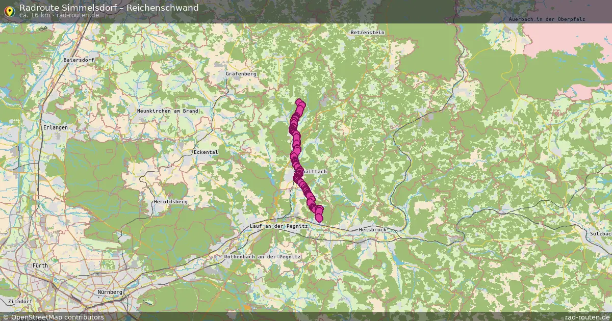 Radtour Simmelsdorf – Reichenschwand
