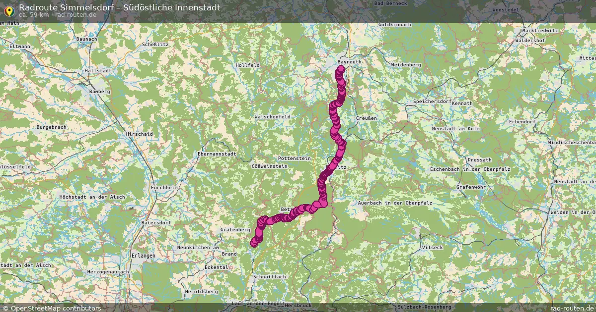 Radtour Simmelsdorf – Thiergarten   Destuben