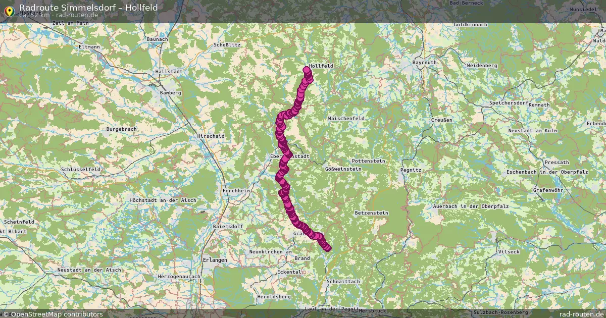 Radtour Simmelsdorf – Hollfeld
