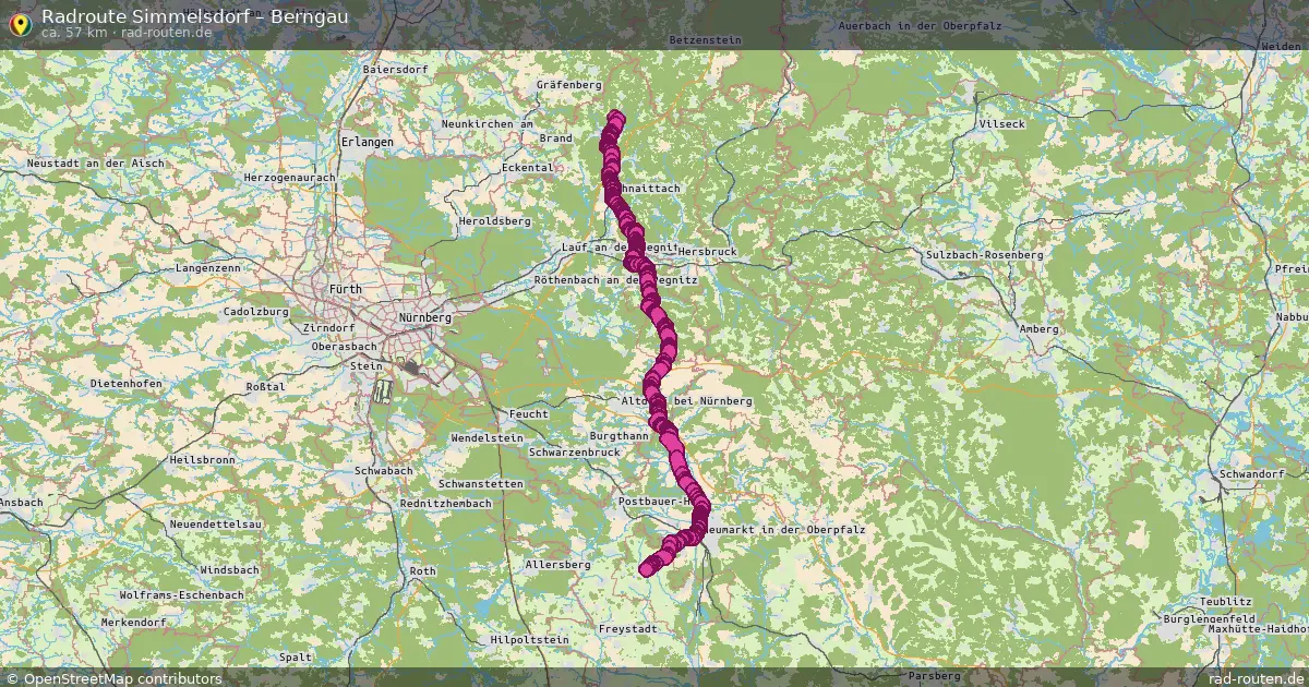 Radtour Simmelsdorf – Berngau