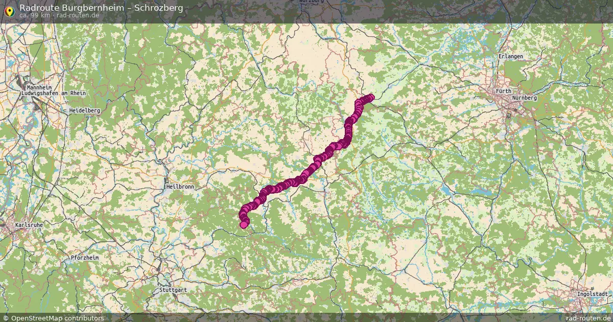 Radtour Burgbernheim – Michelbach An Der Heide