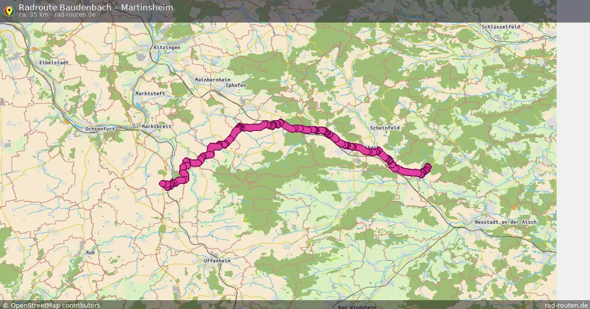 Radtour Baudenbach – Martinsheim