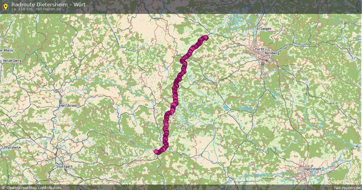 Radtour Dietersheim – Wört