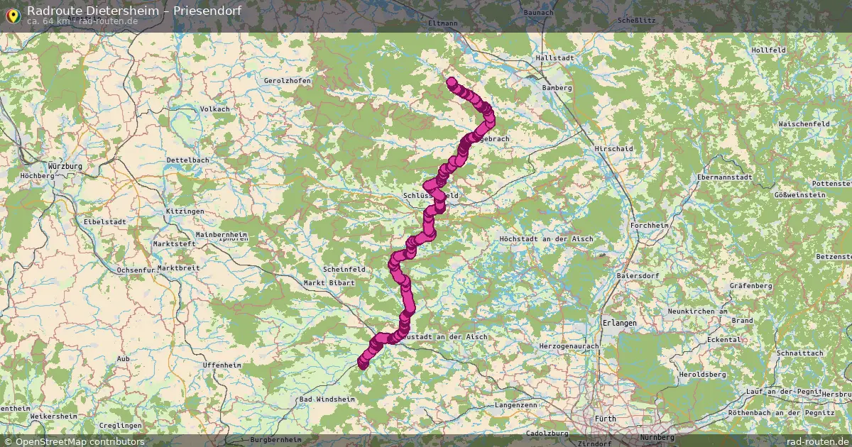 Radtour Dietersheim – Priesendorf
