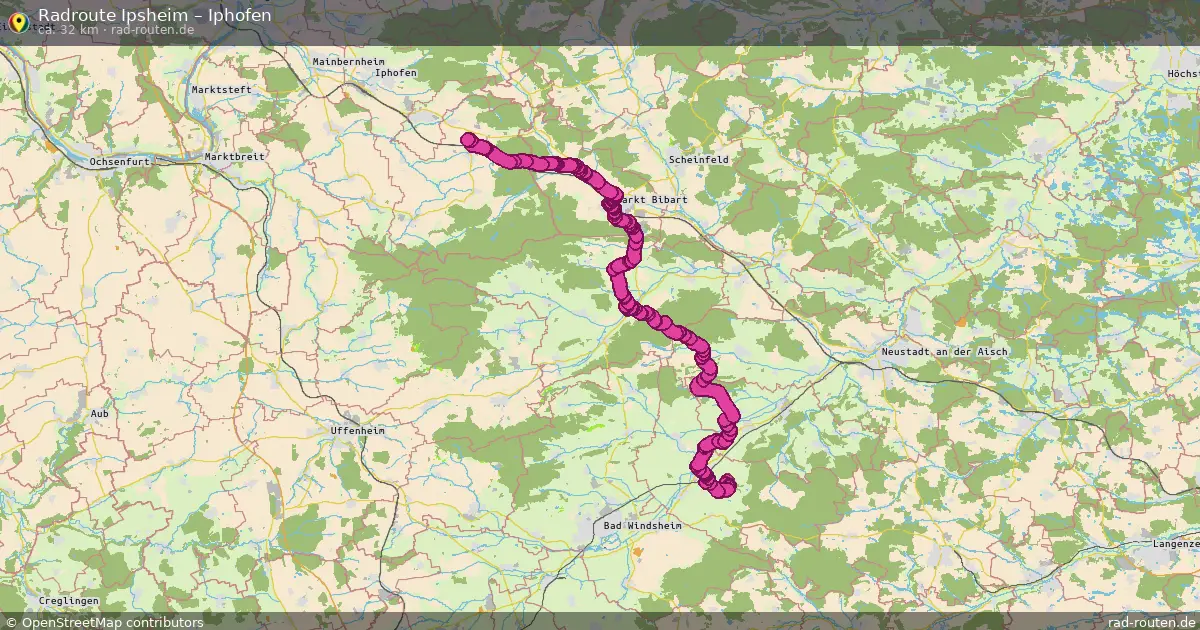 Radtour Ipsheim – Iphofen