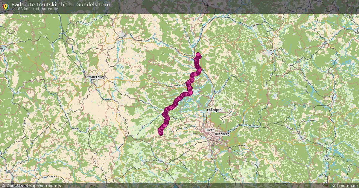 Radtour Trautskirchen – Gundelsheim