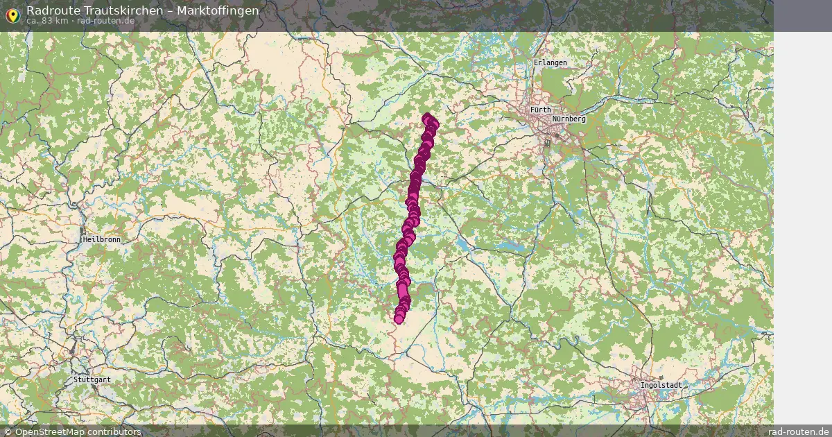 Radtour Trautskirchen – Marktoffingen