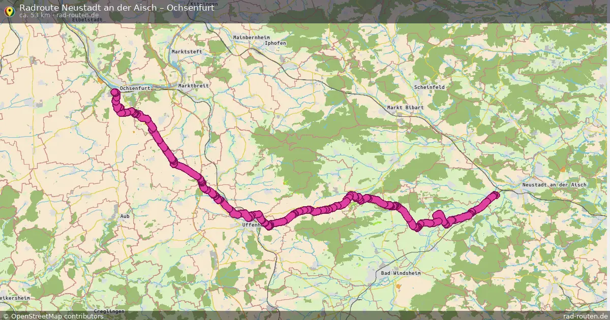 Radtour Neustadt An Der Aisch – Ochsenfurt