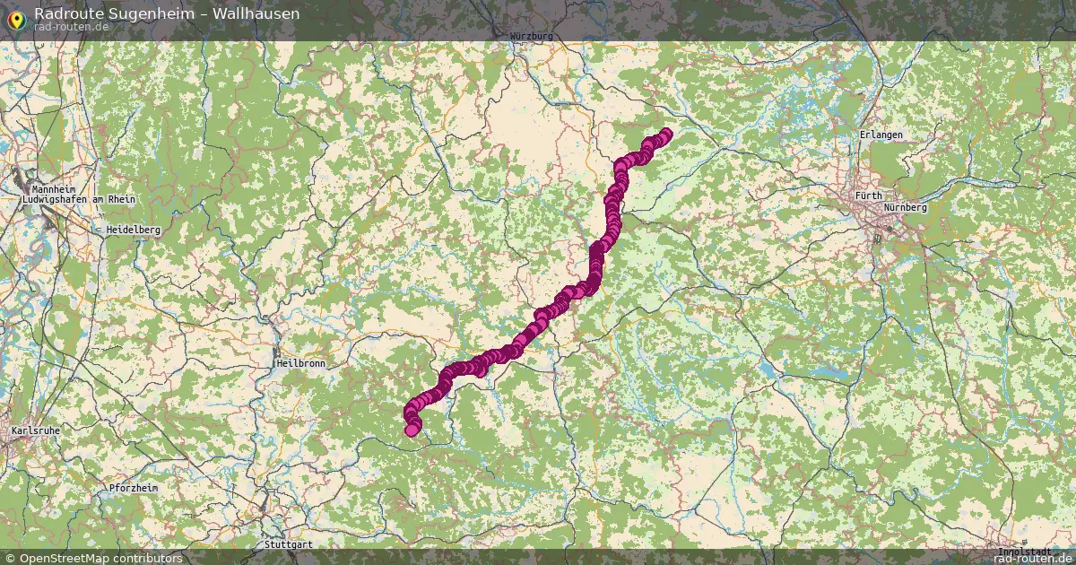 Radtour Sugenheim – Kirchberg An Der Jagst